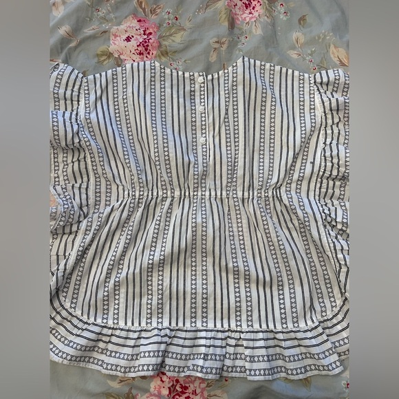 Janie and Jack Geo Striped Swim Cover-up EUC size 6 - Picture 3 of 5